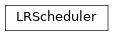 Inheritance diagram of torch.optim.lr_scheduler.LRScheduler